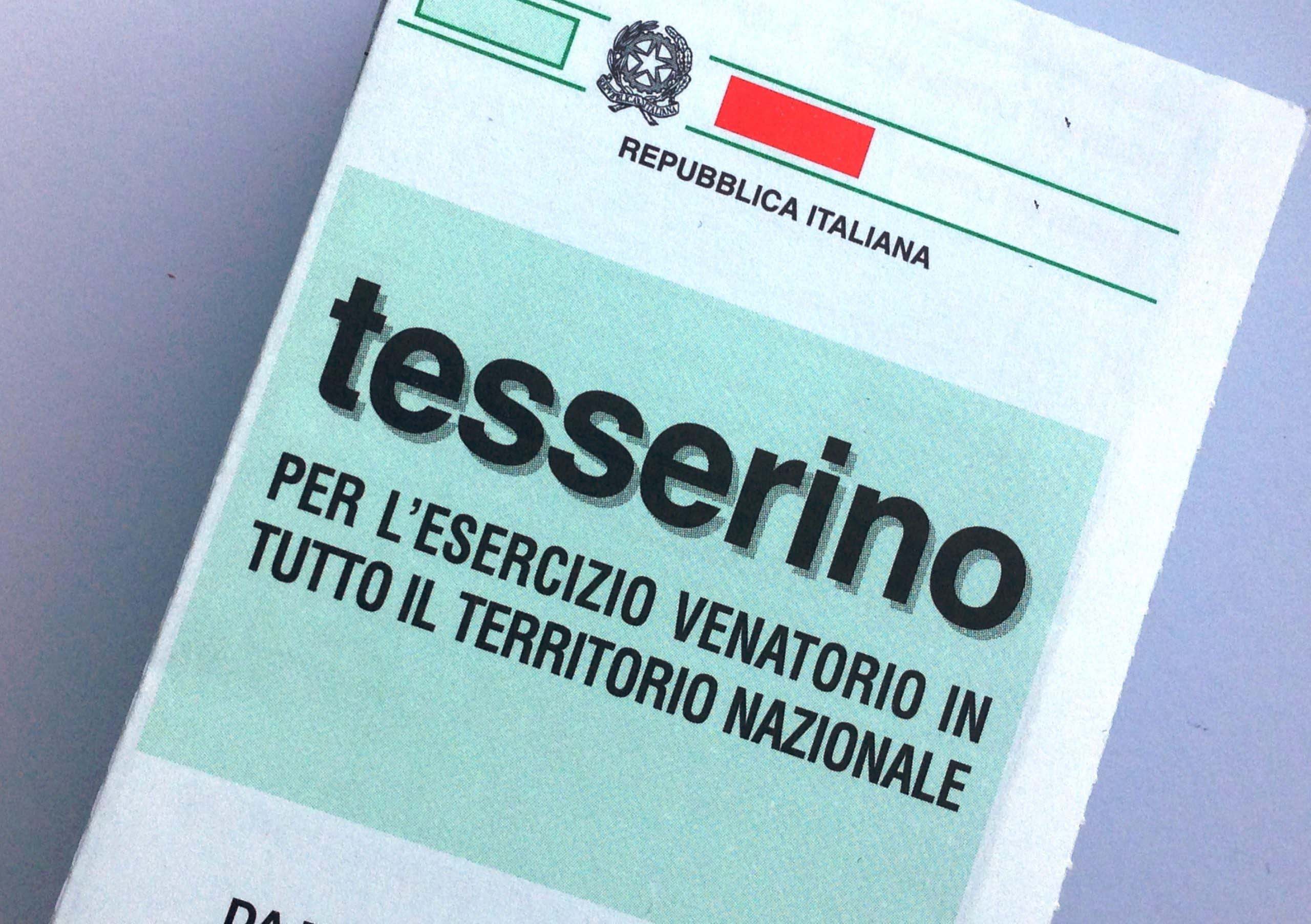 Rilascio Tesserino Unico Regionale 2022/2023